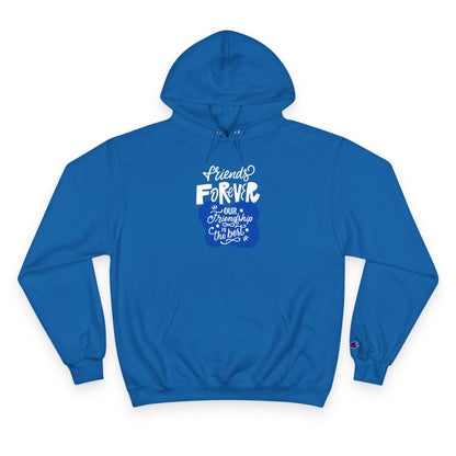 Friendship Champion Hoodie - Motivational Sweatshirt, Gifts for Birthday, Cozy Casual Wear, Celebration, Affirmation Apparel, Best Friend