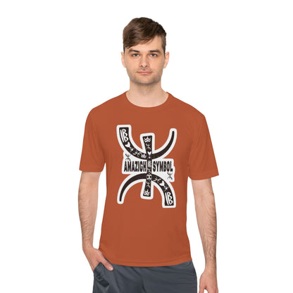 Amazigh Symbol Athletic Tee - Gift for Adventurers