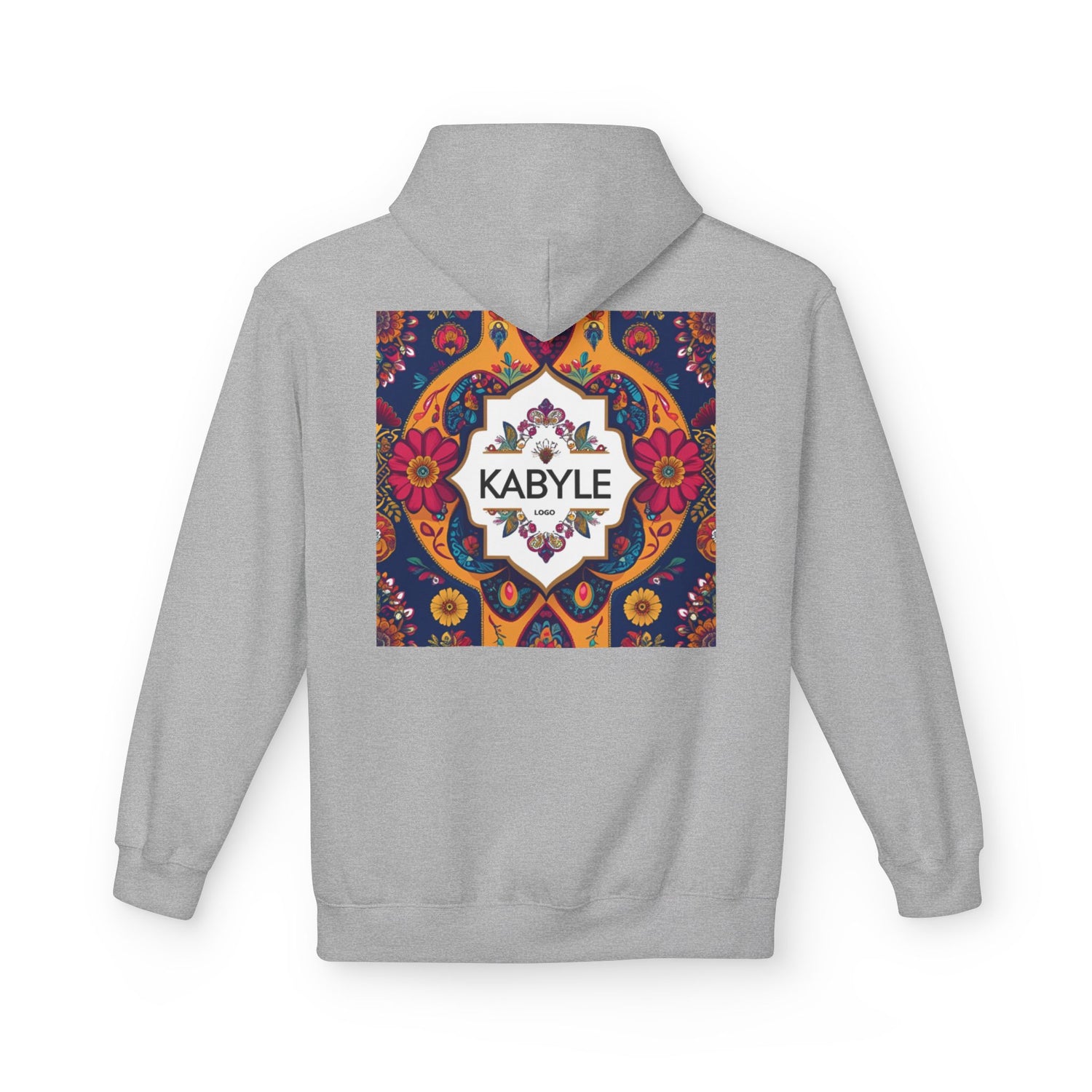 Colorful KABYLE Pattern Hoodie - Cozy Unisex Sweatshirt, Artsy Casual Wear, Perfect Gift for Art Lovers, Everyday Fashion