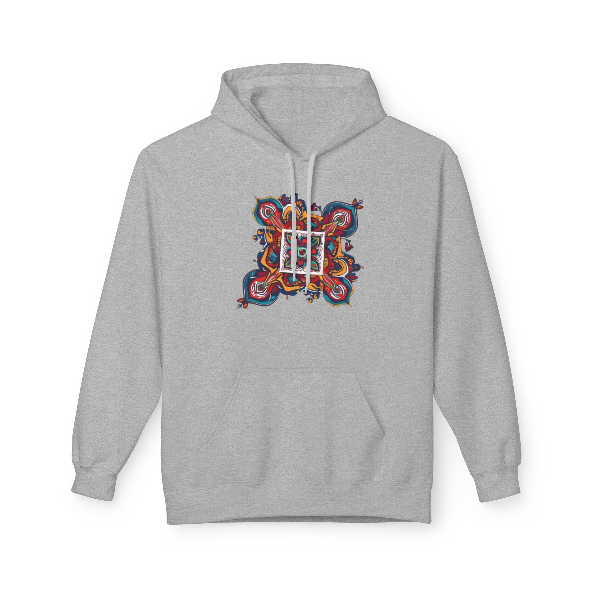 Colorful KABYLE Pattern Hoodie - Cozy Unisex Sweatshirt, Artsy Casual Wear, Perfect Gift for Art Lovers, Everyday Fashion