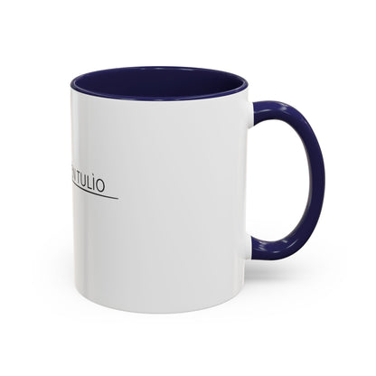 Tasse en Céramique avec Poignée Ergonomique - Disponible en 11 oz et 15 oz, Couleurs Contrastées, Sans Plomb ni BPA