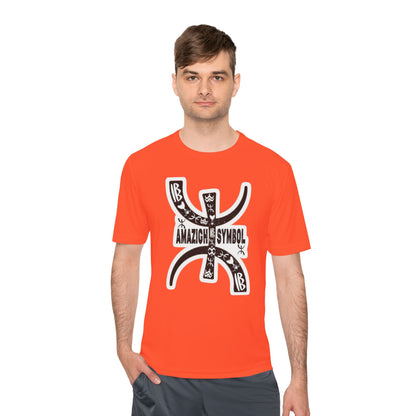 Amazigh Symbol Athletic Tee - Gift for Adventurers