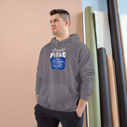 Friendship Champion Hoodie - Motivational Sweatshirt, Gifts for Birthday, Cozy Casual Wear, Celebration, Affirmation Apparel, Best Friend