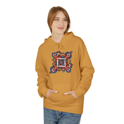Colorful KABYLE Pattern Hoodie - Cozy Unisex Sweatshirt, Artsy Casual Wear, Perfect Gift for Art Lovers, Everyday Fashion
