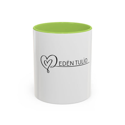 Tasse en Céramique avec Poignée Ergonomique - Disponible en 11 oz et 15 oz, Couleurs Contrastées, Sans Plomb ni BPA