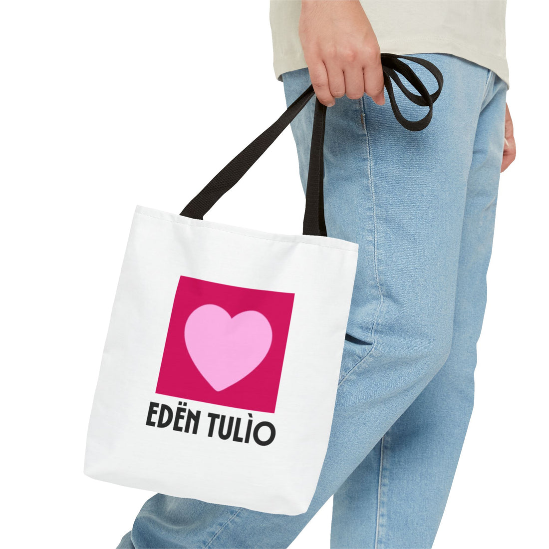 Sacs Fourre-coeur Eden Tulio- 3 Tailles, Poignées Colorées, Tissu Résistant en Polyester