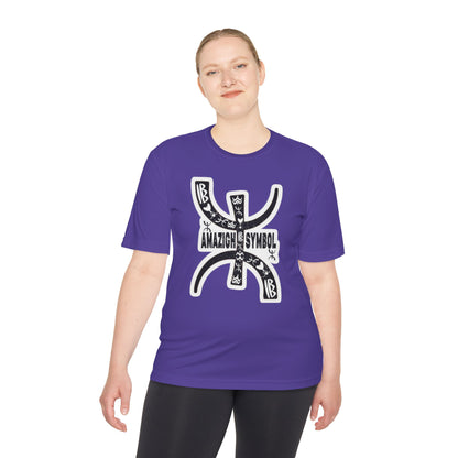 Amazigh Symbol Athletic Tee - Gift for Adventurers