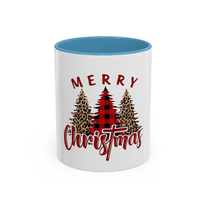 Tasse en Céramique Accentuée  sapin de noel - 11 oz &amp; 15 oz, Poignée Ergonomique, Sans Plomb &amp; BPA