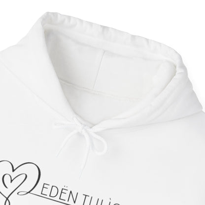 Sweat-shirt à Capuche Unisexe signature Eden Tulio  - Mélange Coton/Polyester, Confort, Style et Personnalisable