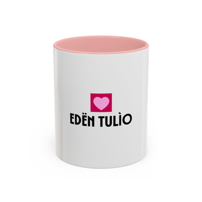 Tasse en Céramique Accentuée LOVE- 11 oz &amp;amp; 15 oz, Poignée Ergonomique, Sans Plomb &amp;amp; BPA