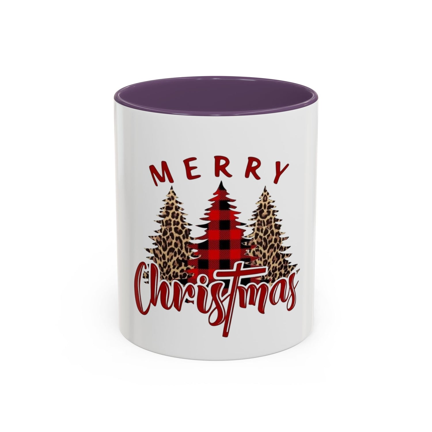 Tasse en Céramique Accentuée  sapin de noel - 11 oz &amp; 15 oz, Poignée Ergonomique, Sans Plomb &amp; BPA