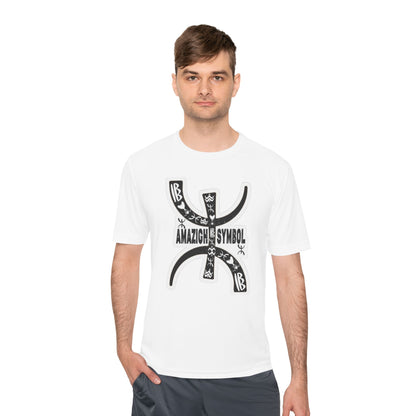 Amazigh Symbol Athletic Tee - Gift for Adventurers