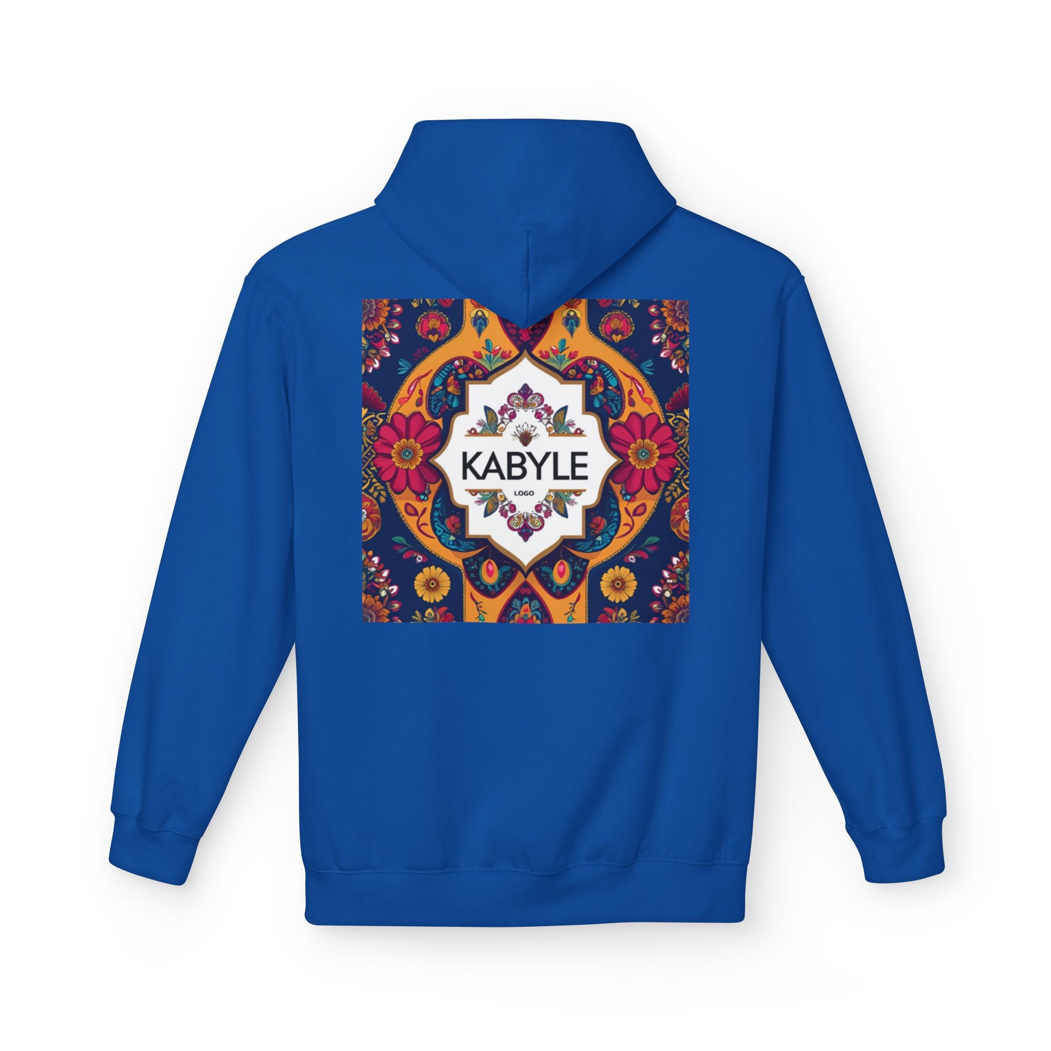 Colorful KABYLE Pattern Hoodie - Cozy Unisex Sweatshirt, Artsy Casual Wear, Perfect Gift for Art Lovers, Everyday Fashion