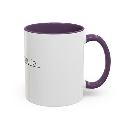 Tasse en Céramique avec Poignée Ergonomique - Disponible en 11 oz et 15 oz, Couleurs Contrastées, Sans Plomb ni BPA