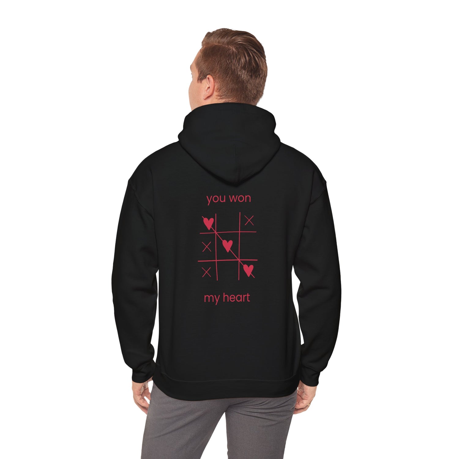 Sweatshirt a capuche unisex épais de coton Fabriqué à partir de coton 100 % cultivé de manière éthique aux États-Unis.&quot;thank you&quot;