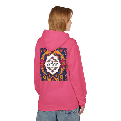 Colorful KABYLE Pattern Hoodie - Cozy Unisex Sweatshirt, Artsy Casual Wear, Perfect Gift for Art Lovers, Everyday Fashion