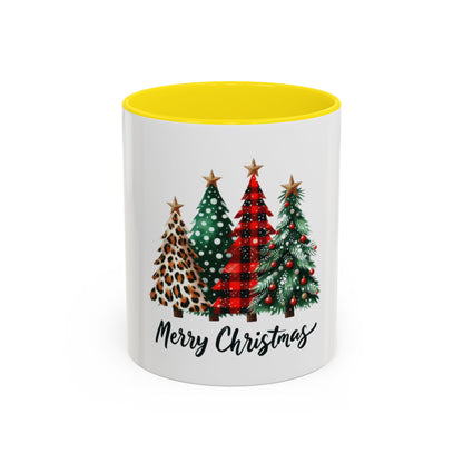 Tasse de noel en Céramique Accentuée - 11 oz &amp; 15 oz, Poignée Ergonomique, Sans Plomb &amp; BPA
