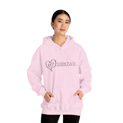 Sweat-shirt à Capuche Unisexe signature Eden Tulio  - Mélange Coton/Polyester, Confort, Style et Personnalisable