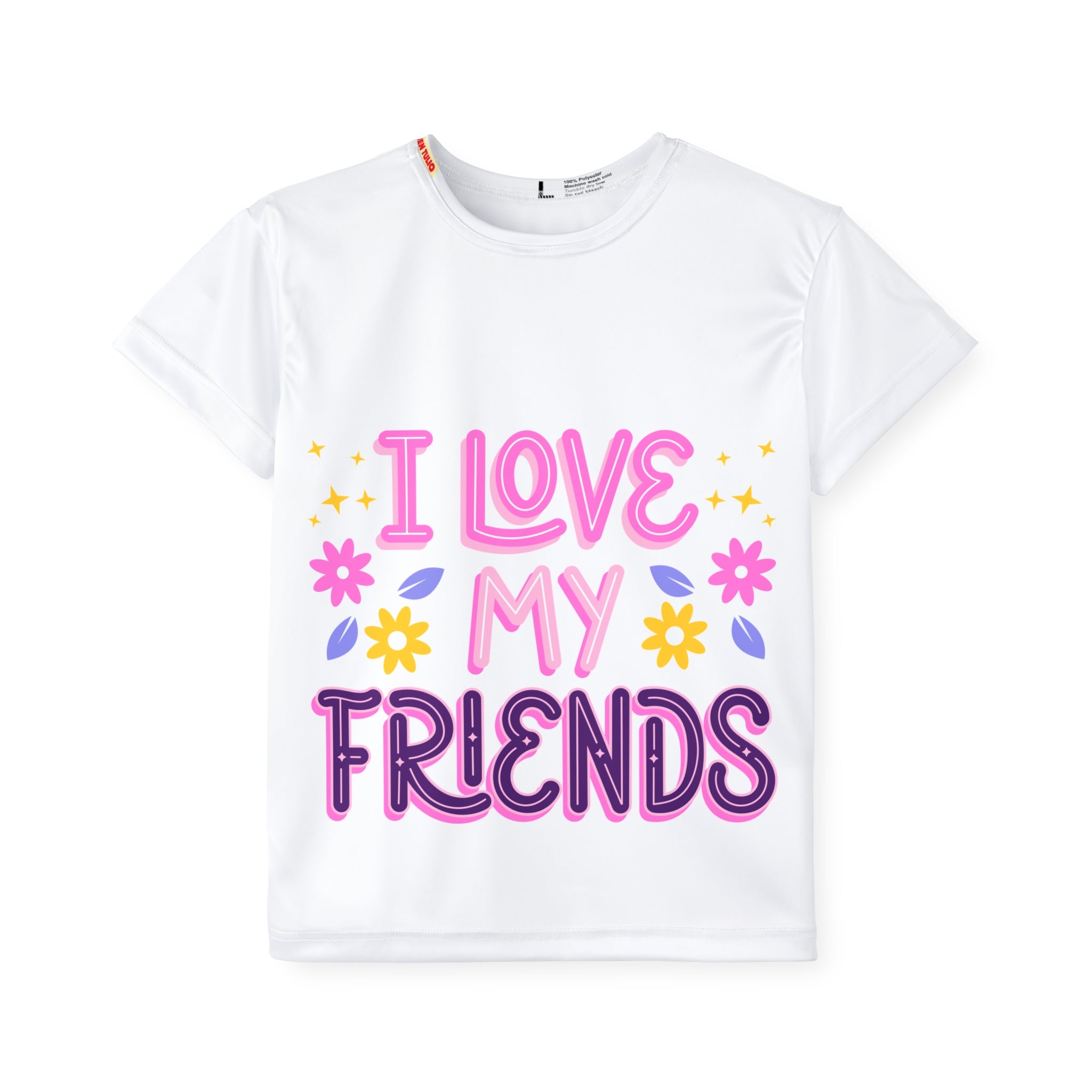 Kids Sports Tee, Fun Playful Graphic T-Shirt for Active Children, Unique Birthday Gift, Positive Affirmation Shirt, Boys Girls Athletic Top