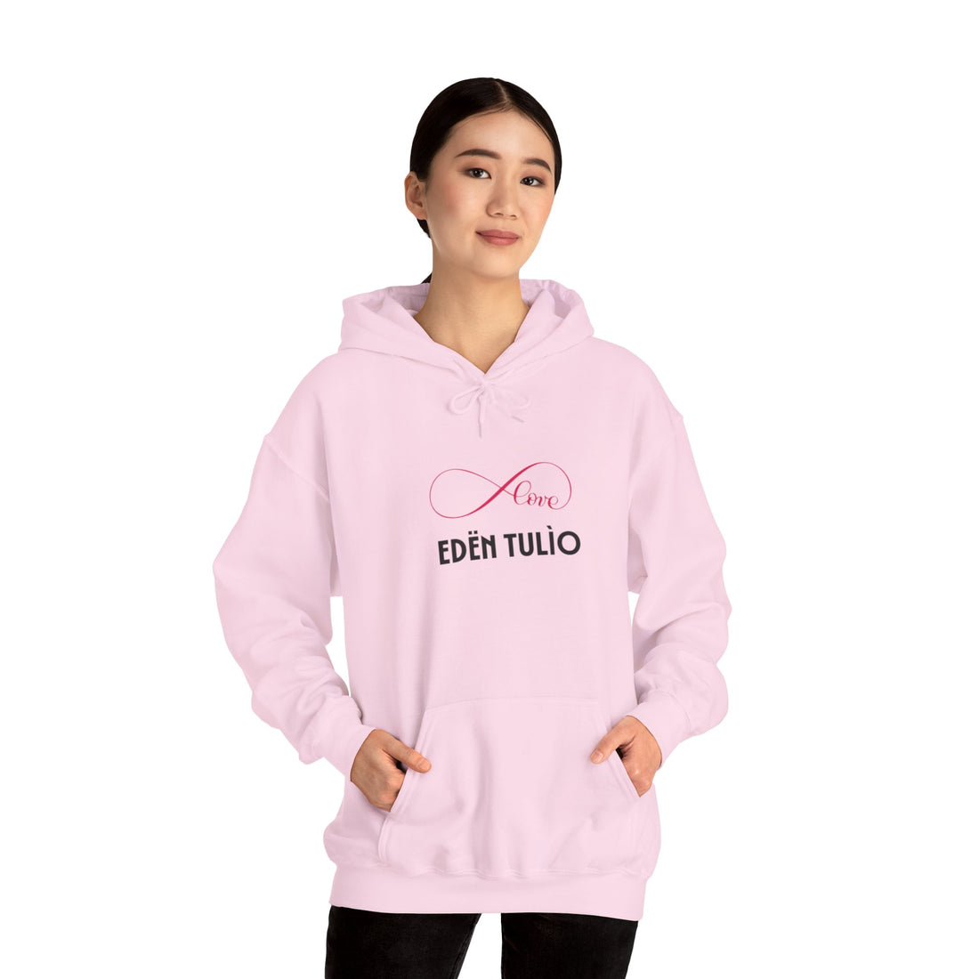 Sweat-shirt à Capuche Unisexe en Mélange Épais Infini  - Coton Éthique, Polyester Durable, Personnalisable