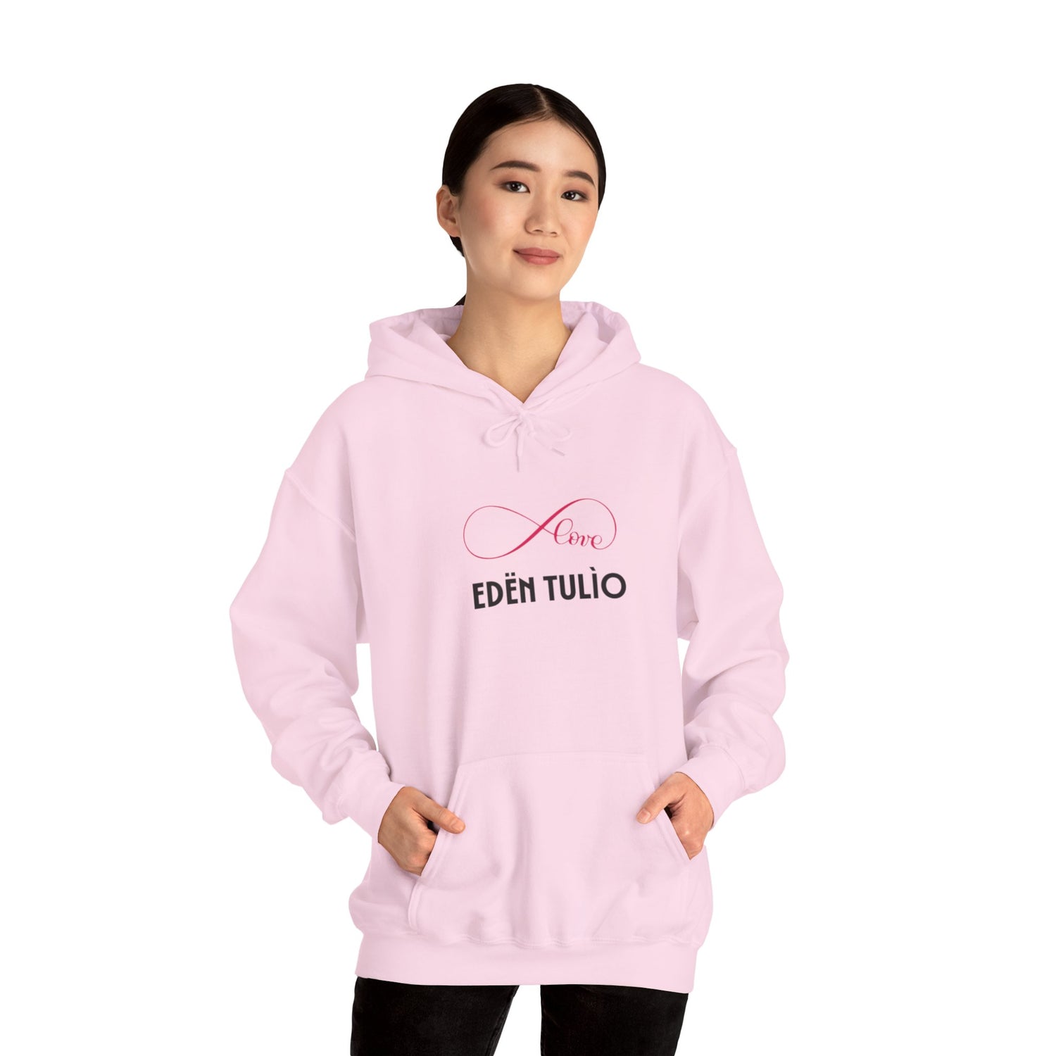 Sweat-shirt à Capuche Unisexe en Mélange Épais Infini  - Coton Éthique, Polyester Durable, Personnalisable