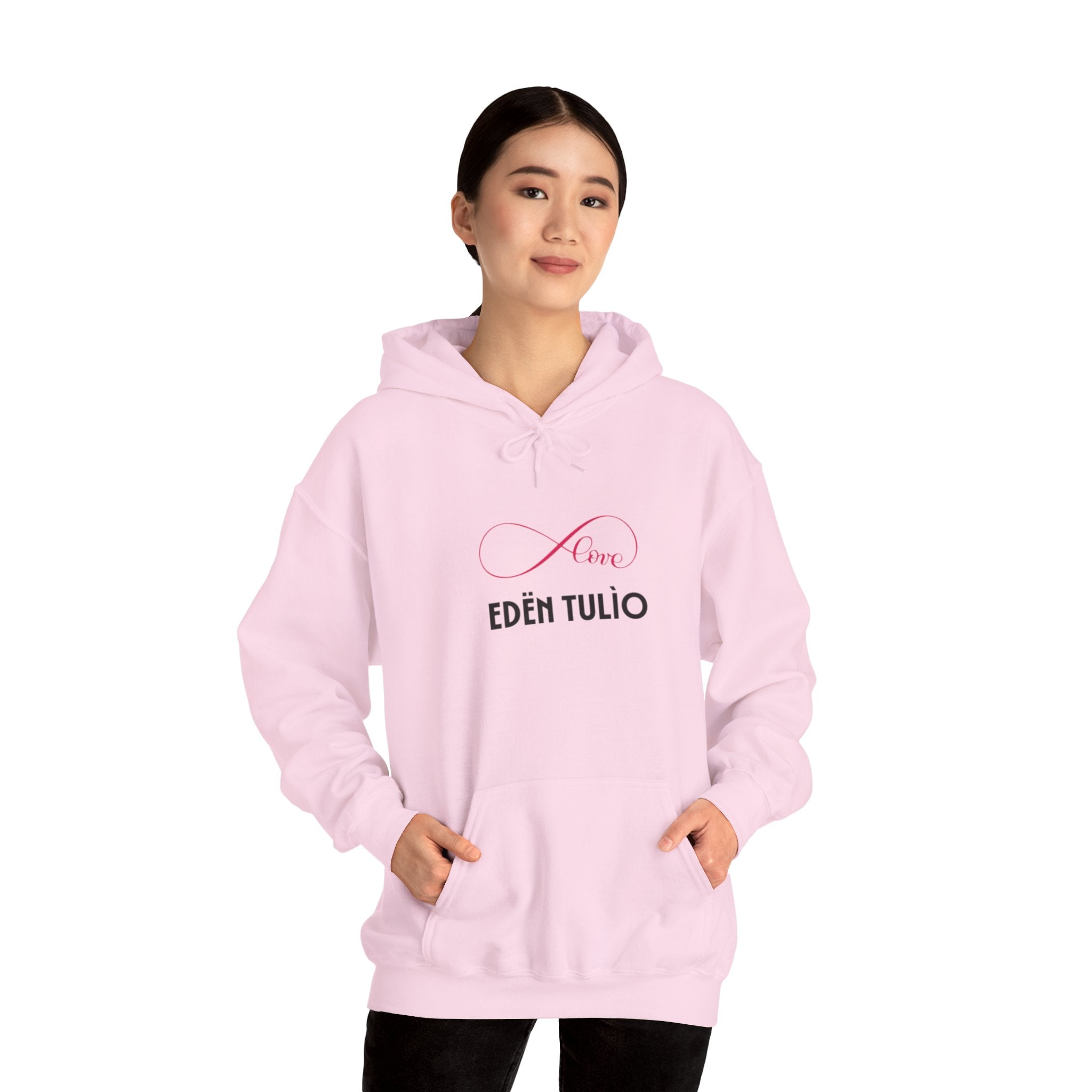Sweat-shirt à Capuche Unisexe en Mélange Épais Infini  - Coton Éthique, Polyester Durable, Personnalisable