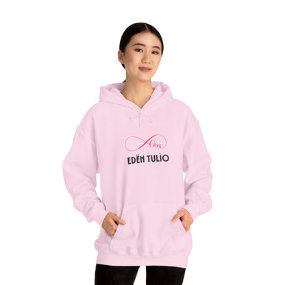 Sweat-shirt à Capuche Unisexe en Mélange Épais Infini  - Coton Éthique, Polyester Durable, Personnalisable