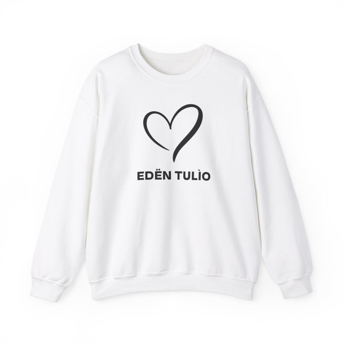 Sweat-shirt Ras du Cou  Eden Tulio Unisexe en Mélange Épais