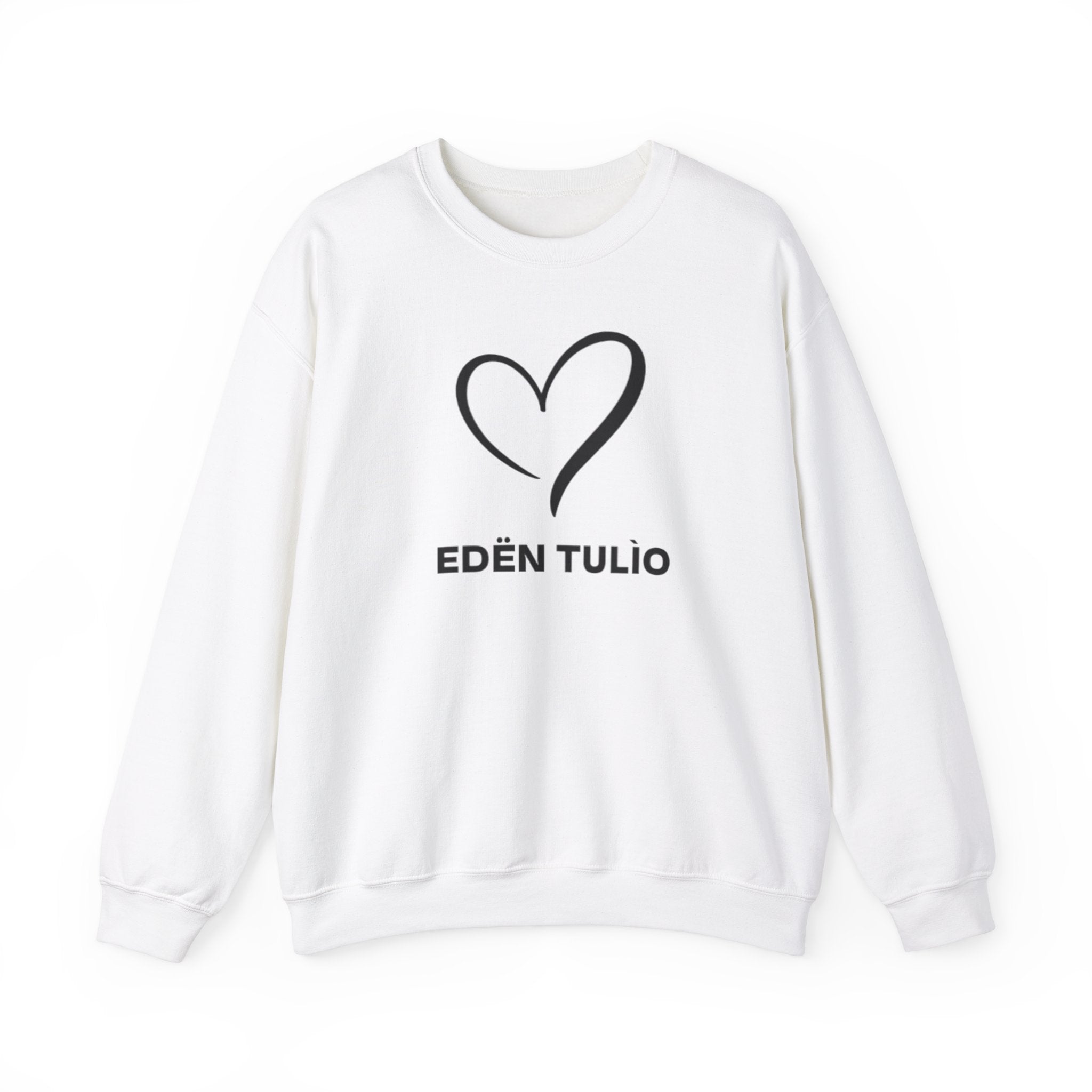 Sweat-shirt Ras du Cou  Eden Tulio Unisexe en Mélange Épais