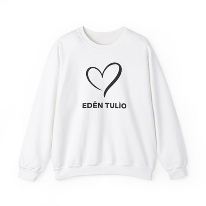 Sweat-shirt Ras du Cou  Eden Tulio Unisexe en Mélange Épais