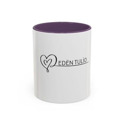 Tasse en Céramique avec Poignée Ergonomique - Disponible en 11 oz et 15 oz, Couleurs Contrastées, Sans Plomb ni BPA