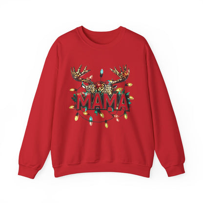 Sweat-shirt de Noël, pull de Noël, pull ras du cou de maman de Noël, sweat-shirt mama de Noël,  sweat-shirt d&