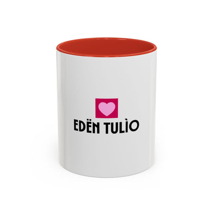 Tasse en Céramique Accentuée LOVE- 11 oz &amp;amp; 15 oz, Poignée Ergonomique, Sans Plomb &amp;amp; BPA