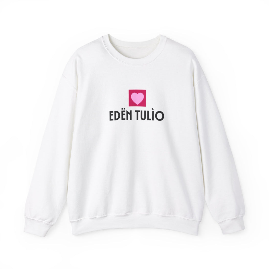 Sweat-shirt love Ras du Cou Unisexe en Mélange Épais  50 % coton et 50 % polyester confort, style et durabilité.