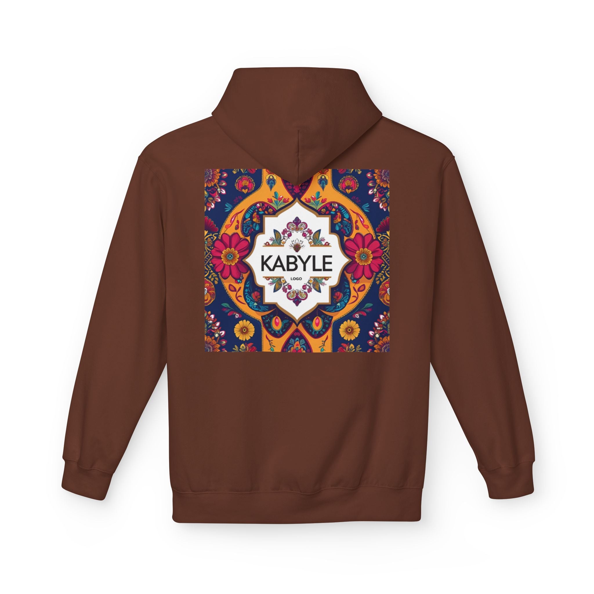 Colorful KABYLE Pattern Hoodie - Cozy Unisex Sweatshirt, Artsy Casual Wear, Perfect Gift for Art Lovers, Everyday Fashion