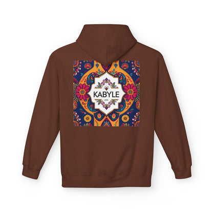 Colorful KABYLE Pattern Hoodie - Cozy Unisex Sweatshirt, Artsy Casual Wear, Perfect Gift for Art Lovers, Everyday Fashion