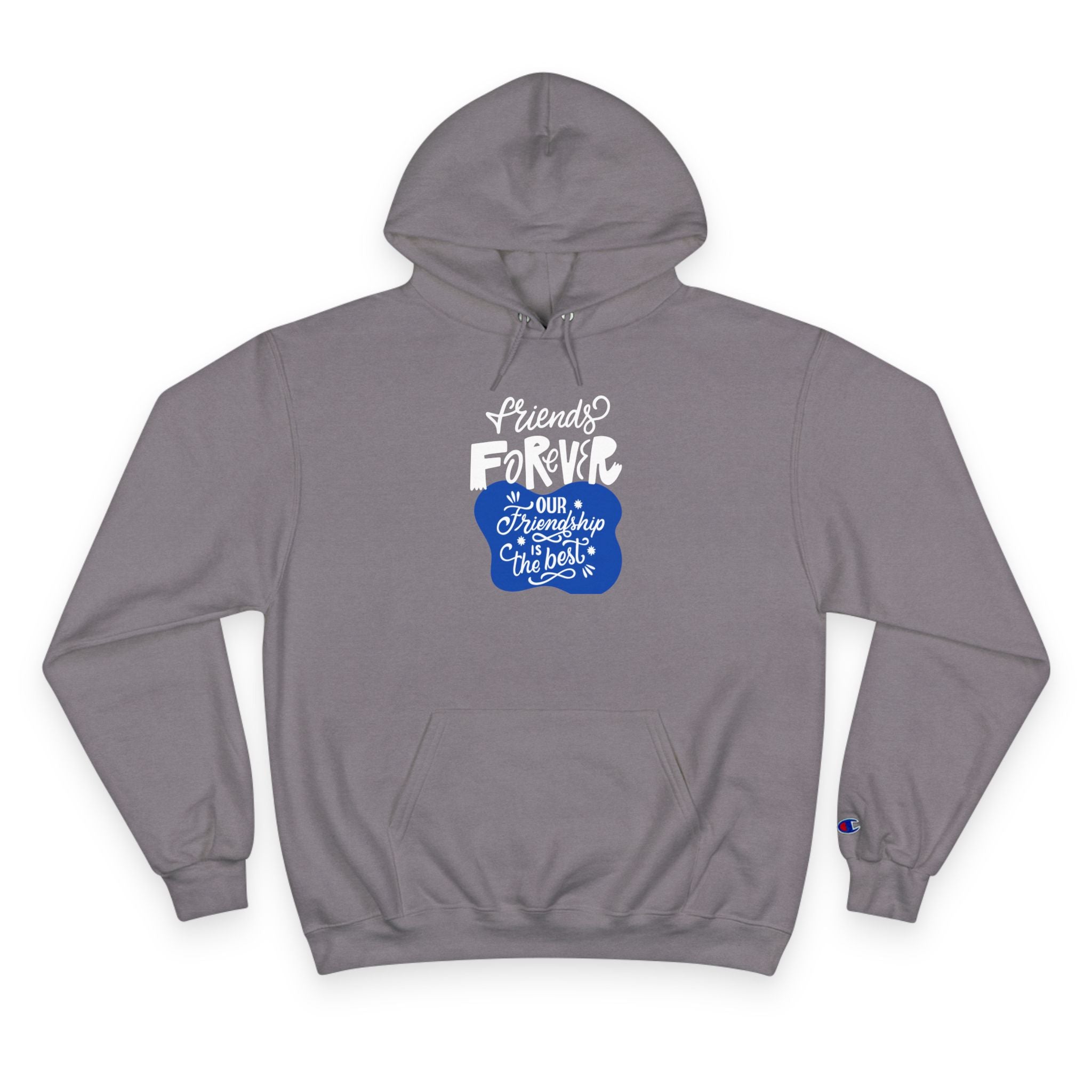 Friendship Champion Hoodie - Motivational Sweatshirt, Gifts for Birthday, Cozy Casual Wear, Celebration, Affirmation Apparel, Best Friend