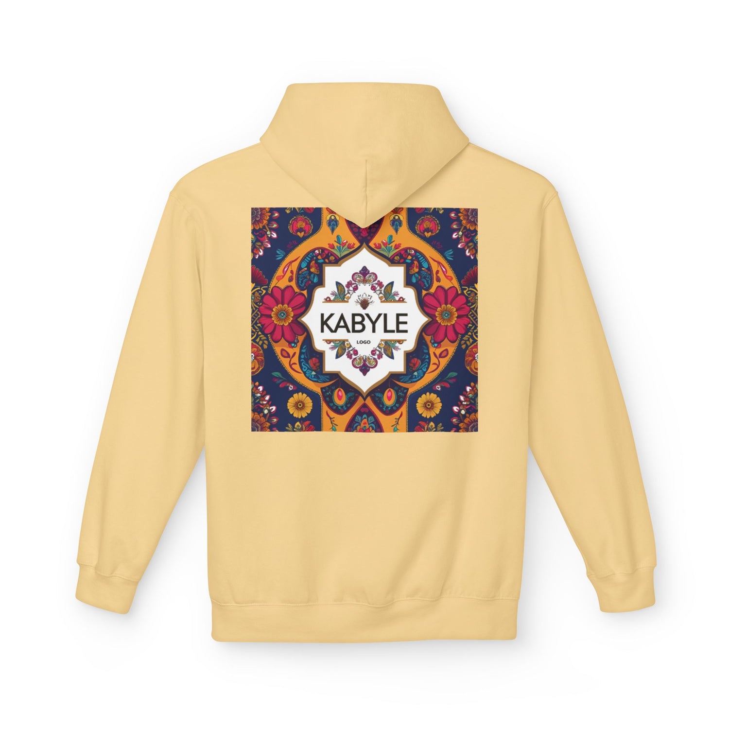 Colorful KABYLE Pattern Hoodie - Cozy Unisex Sweatshirt, Artsy Casual Wear, Perfect Gift for Art Lovers, Everyday Fashion