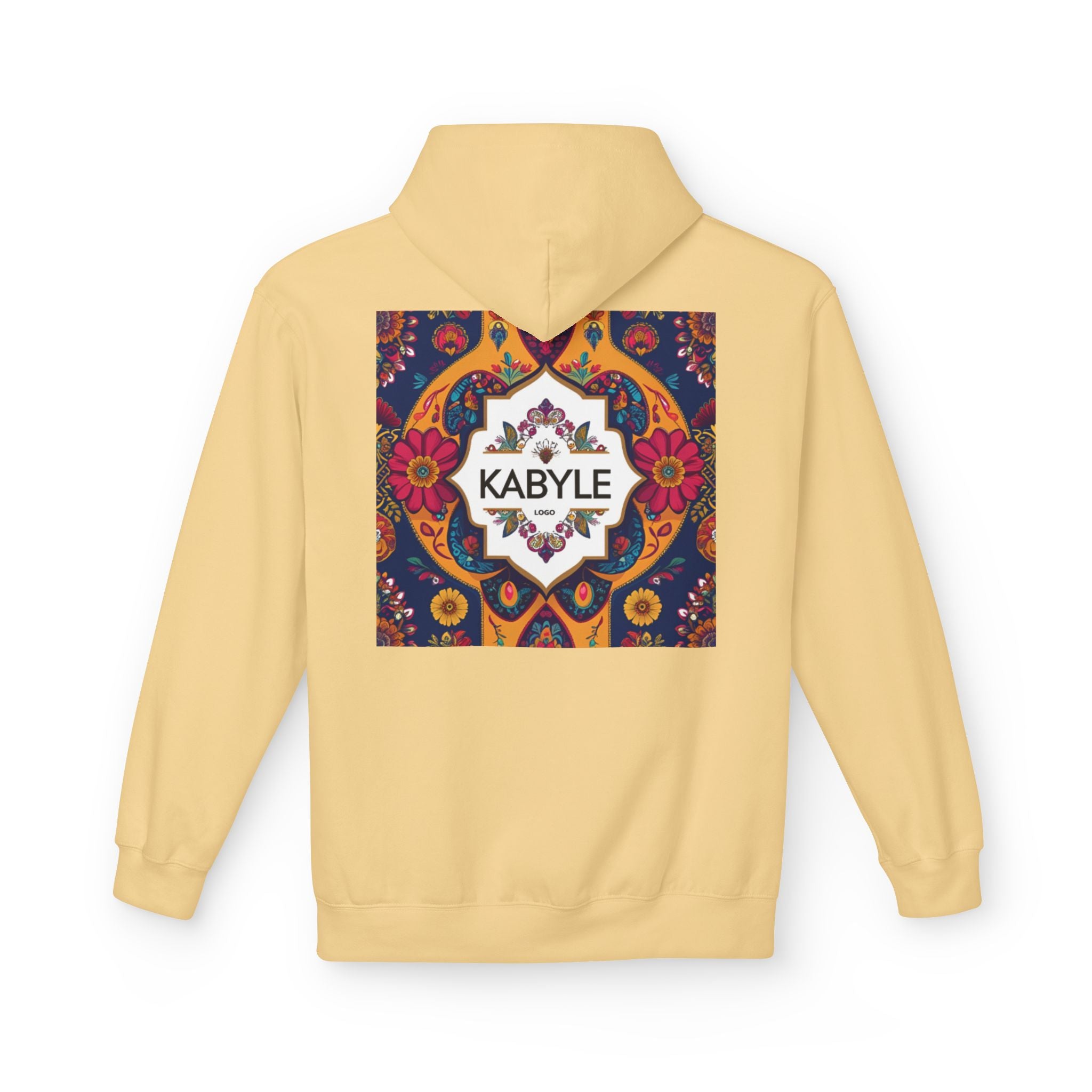 Colorful KABYLE Pattern Hoodie - Cozy Unisex Sweatshirt, Artsy Casual Wear, Perfect Gift for Art Lovers, Everyday Fashion