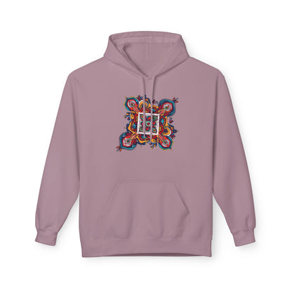 Colorful KABYLE Pattern Hoodie - Cozy Unisex Sweatshirt, Artsy Casual Wear, Perfect Gift for Art Lovers, Everyday Fashion