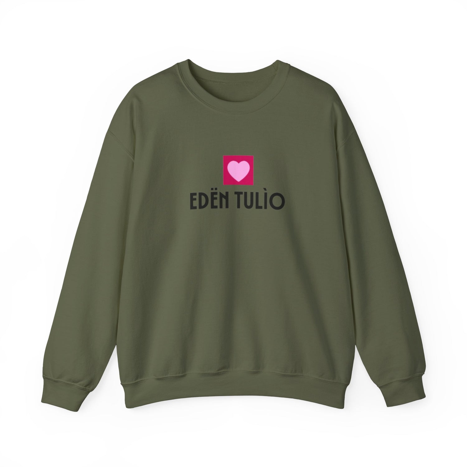Sweat-shirt love Ras du Cou Unisexe en Mélange Épais  50 % coton et 50 % polyester confort, style et durabilité.