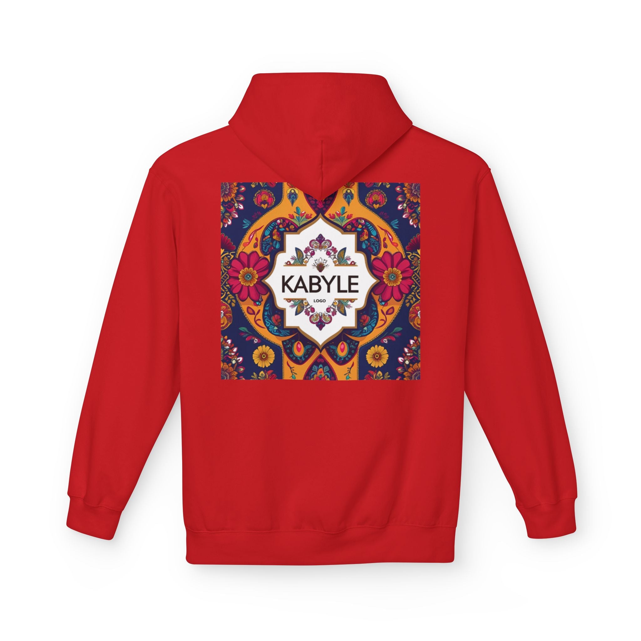 Colorful KABYLE Pattern Hoodie - Cozy Unisex Sweatshirt, Artsy Casual Wear, Perfect Gift for Art Lovers, Everyday Fashion