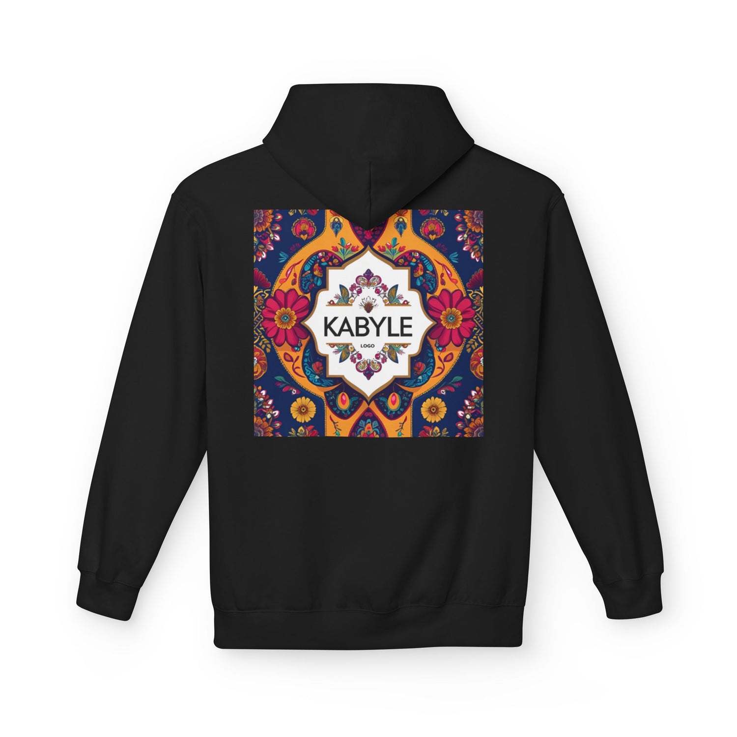 Colorful KABYLE Pattern Hoodie - Cozy Unisex Sweatshirt, Artsy Casual Wear, Perfect Gift for Art Lovers, Everyday Fashion