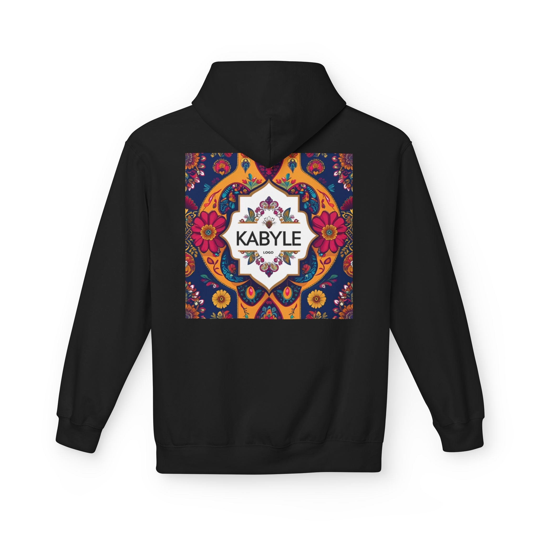 Colorful KABYLE Pattern Hoodie - Cozy Unisex Sweatshirt, Artsy Casual Wear, Perfect Gift for Art Lovers, Everyday Fashion