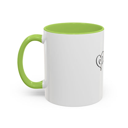 Tasse en Céramique avec Poignée Ergonomique - Disponible en 11 oz et 15 oz, Couleurs Contrastées, Sans Plomb ni BPA