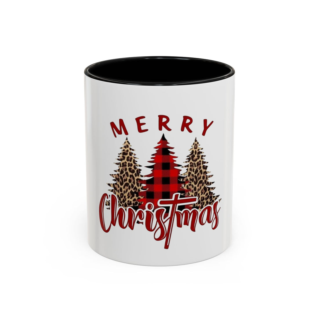 Tasse en Céramique Accentuée  sapin de noel - 11 oz &amp; 15 oz, Poignée Ergonomique, Sans Plomb &amp; BPA