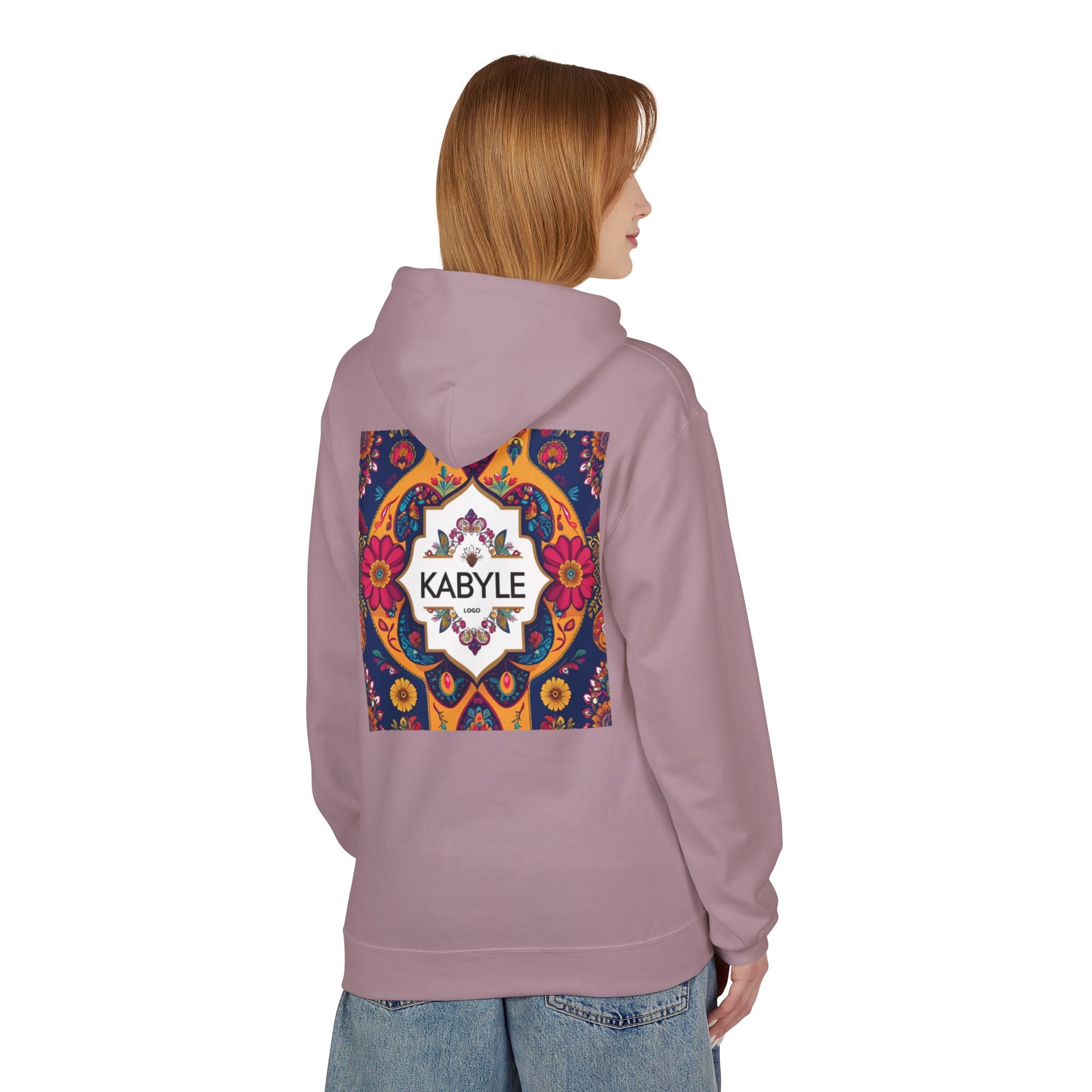 Colorful KABYLE Pattern Hoodie - Cozy Unisex Sweatshirt, Artsy Casual Wear, Perfect Gift for Art Lovers, Everyday Fashion
