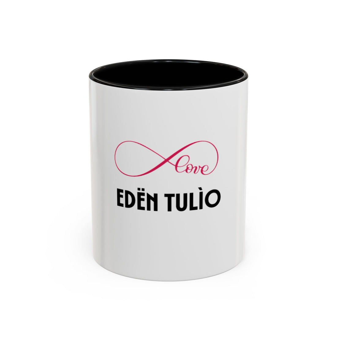 Tasse en Céramique Accentuée INFINI - 11 oz &amp; 15 oz, Poignée Ergonomique, Sans Plomb &amp; BPA