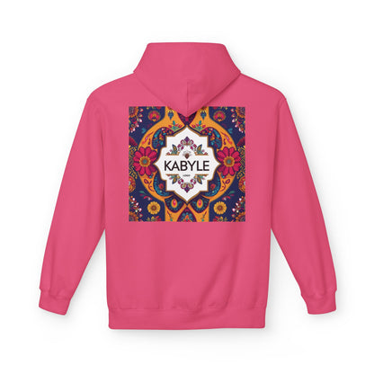 Colorful KABYLE Pattern Hoodie - Cozy Unisex Sweatshirt, Artsy Casual Wear, Perfect Gift for Art Lovers, Everyday Fashion