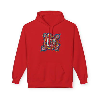 Colorful KABYLE Pattern Hoodie - Cozy Unisex Sweatshirt, Artsy Casual Wear, Perfect Gift for Art Lovers, Everyday Fashion